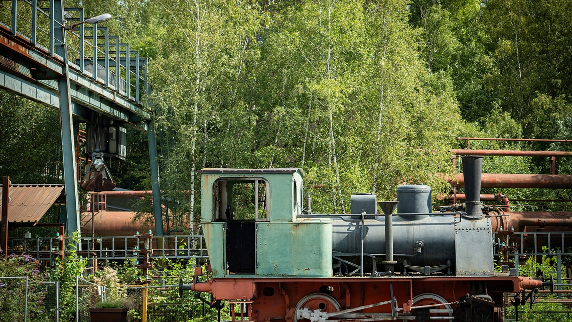 Toyota-industrieel-gebied-oude-trein-spoormuseum